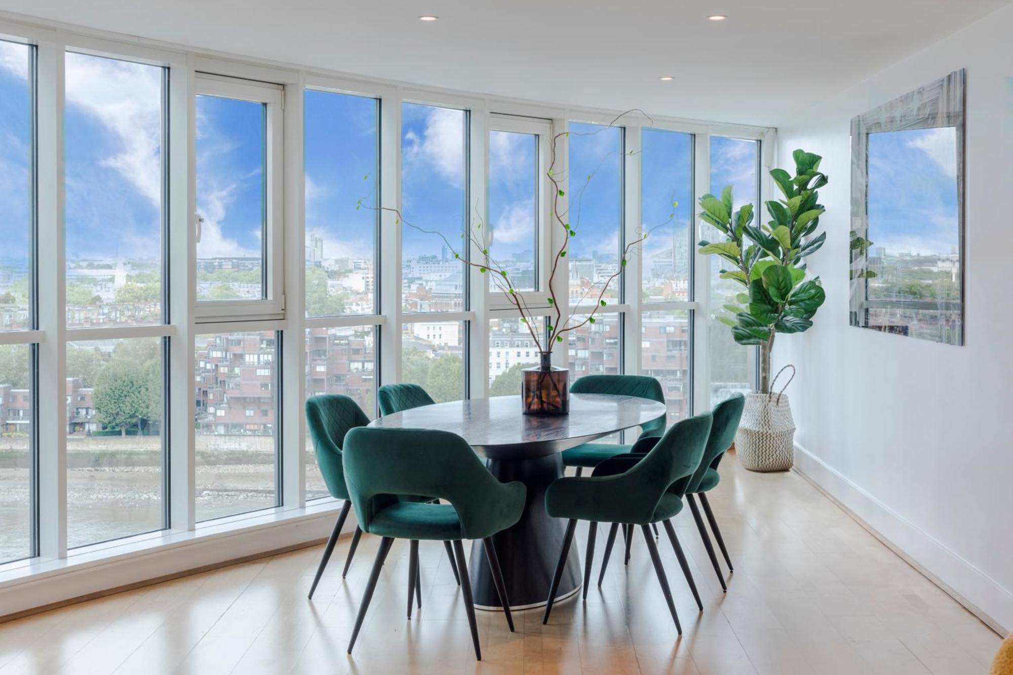 Best Thames View In Town! Large Luxxe Nomad Design Family Home ลอนดอน ภายนอก รูปภาพ