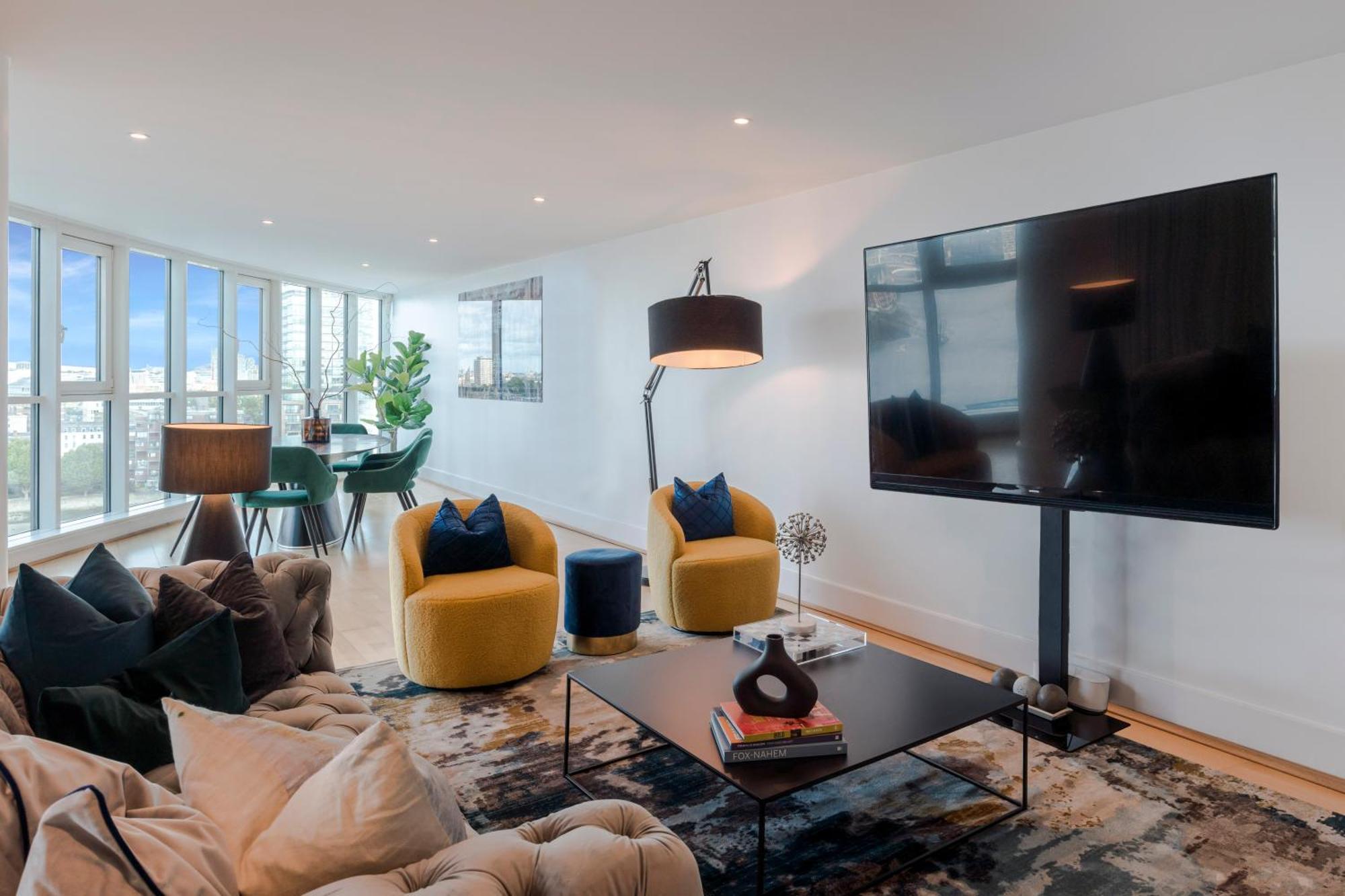 Best Thames View In Town! Large Luxxe Nomad Design Family Home ลอนดอน ภายนอก รูปภาพ