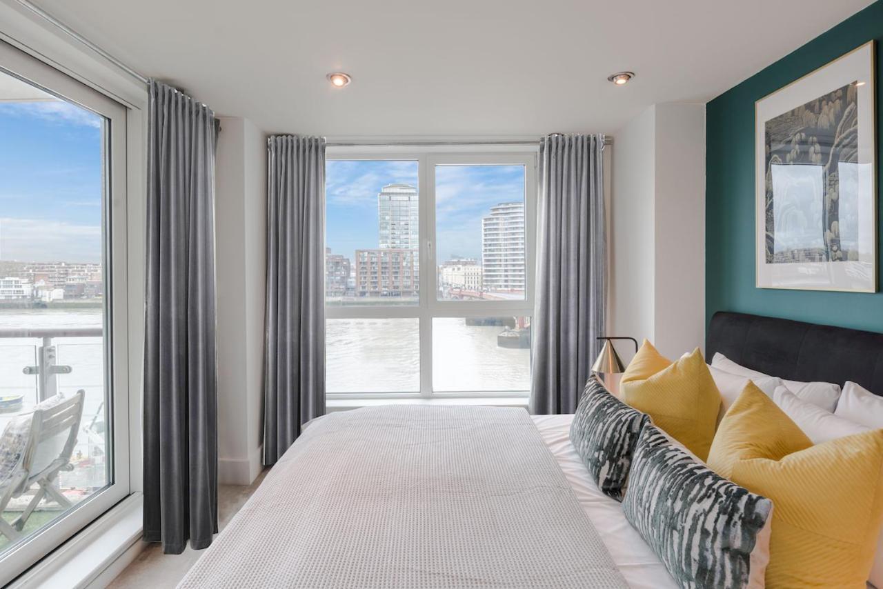 Best Thames View In Town! Large Luxxe Nomad Design Family Home ลอนดอน ภายนอก รูปภาพ